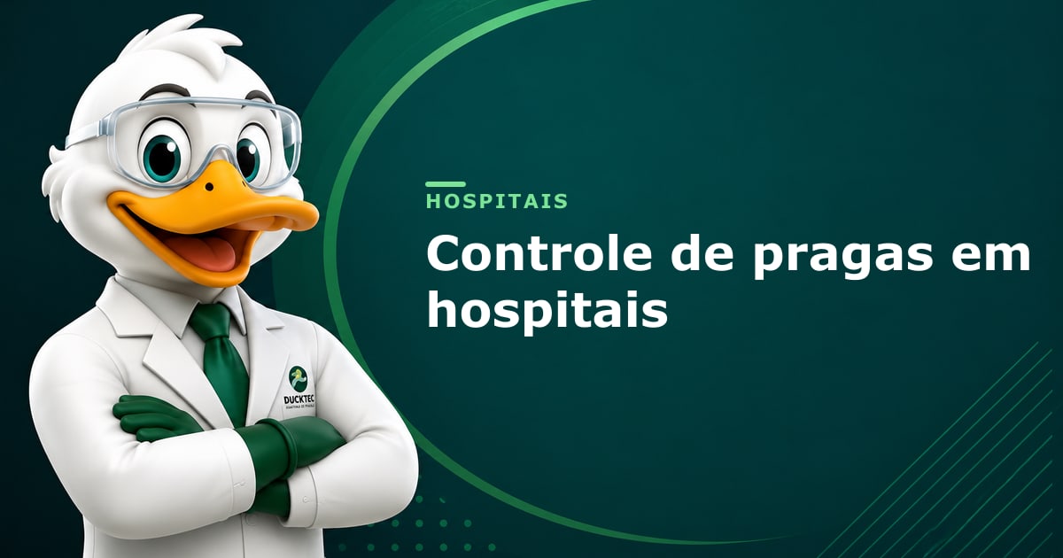 controle de pragas em hospitais areas criticas — Dr. Duck