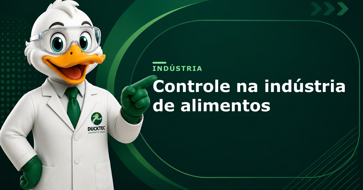controle de pragas na industria de alimentos — Dr. Duck
